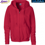 18600FL-Ladies Fit Ladies Full Zip Hooded Sweatshirt