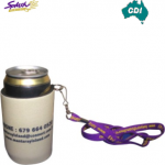 CDI-N02 - Stubby Holder with Handy Tag (Screen Print)