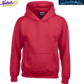 18600B-Classic Fit Youth Full Zip Hooded Sweatshirt