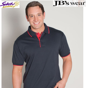 2CT-Mens Cotton Tipping Polo