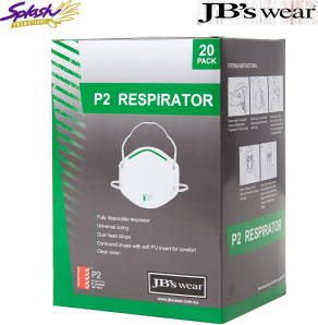 8C100 - JB's P2 RESPIRATOR (20PC)