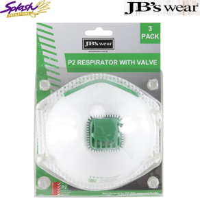 8C15 - JB's BLISTER (3PC) P2 RESPIRATOR WITH VALVE