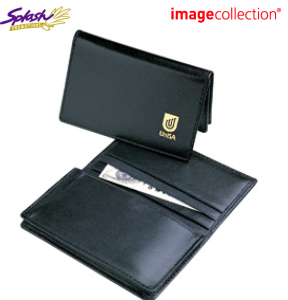 D516 - Leather Pocket Business Card Holder