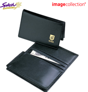 D516 - Leather Pocket Business Card Holder