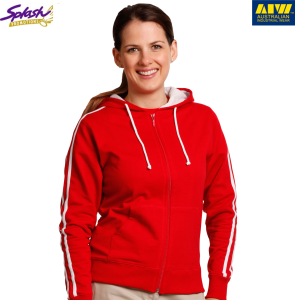 FL24-Ladies Contrast French Terry Hoodie