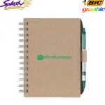 G4013.DE - BIC® Ecolutions® Chipboard Cover Notebook with Recycled Fibre