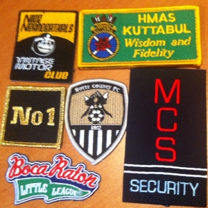 embroidery badges