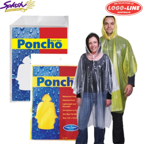 LL1799 - Reusable Poncho In Poly Bag