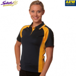 PS50 -Mascot Ladies CoolDry Mini Waffle Short Sleeve Polo (Polyester)