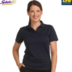 PS76 -Ladies CoolDry Textured Polo (Polyester)