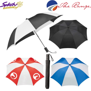 #SB1003BK - Stromberg Folding Auto Umbrella