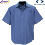 SH3605 - Mens Contrast Oasis Short Sleeve Shirt