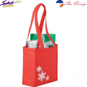 #SM-2173RD Holiday Mini Gift Bag - Red