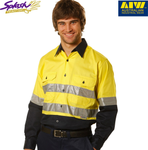 SW60 - Men's Cool-Breeze Safety Shirts